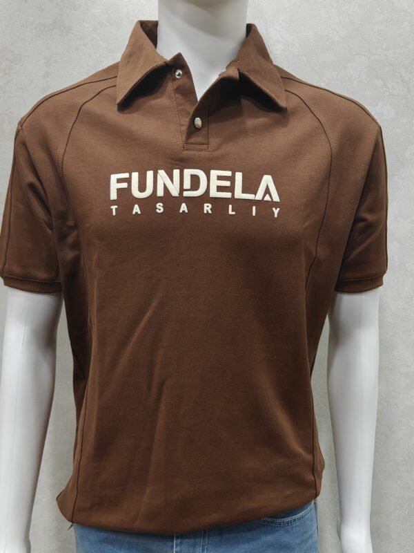Half Sleeve -Shirt – Raised “FUNDELA” Chest Embroidery