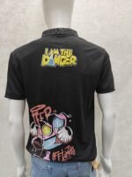 “I Am the Danger” Black Graphic Polo 