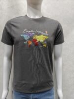 “Wander Atlas” Charcoal Grey Tshirt