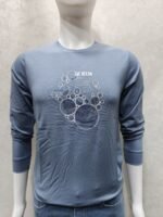 The Ocean Infinite” Dusty Blue Full‑Sleeve