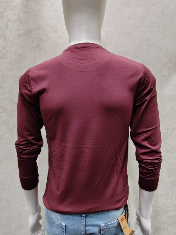 Evergreen Spirit Maroon Full‑Sleeve 