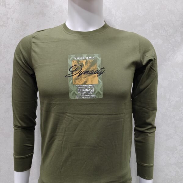  Dynasty Olive Green Full‑Sleeve