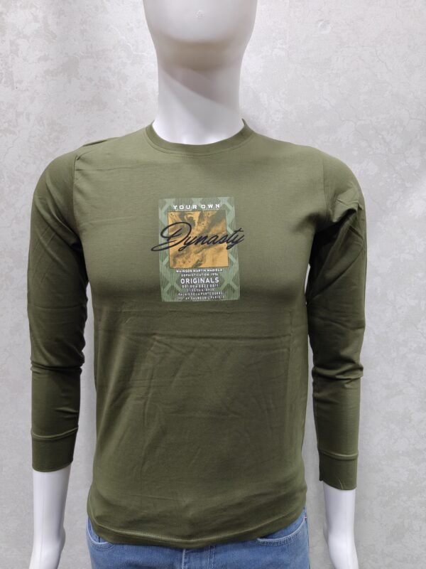  Dynasty Olive Green Full‑Sleeve