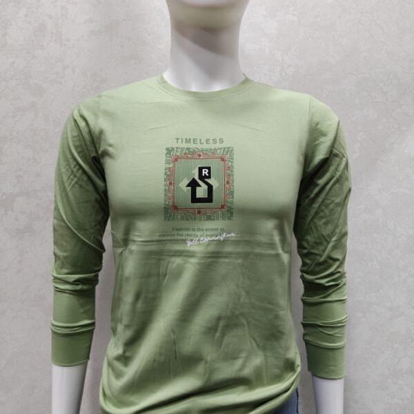 Timeless Arrow Light Sage Full‑Sleeve