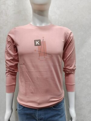 K‑Roman Dusty Rose Full‑Sleeve