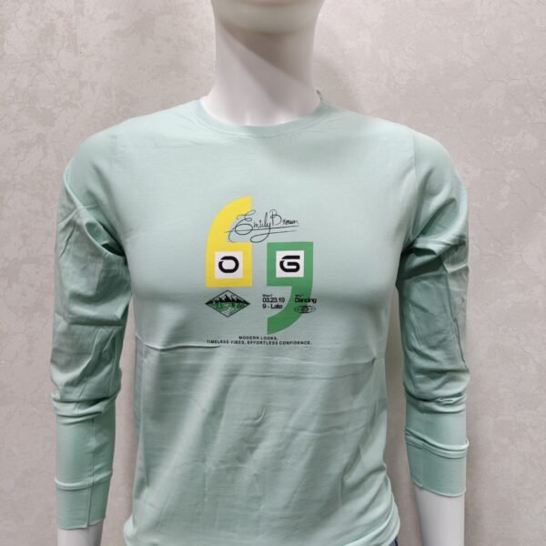  Easily Dream Mint Green Full‑Sleeve