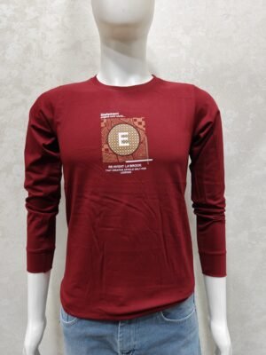  Reinvent La Brook Maroon Full‑Sleeve