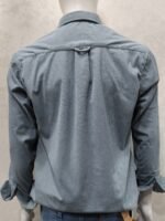 Slate Blue Corduroy Shirt – Full Sleeve