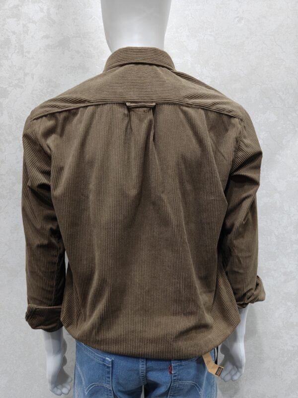 Mocha Brown Corduroy Shirt