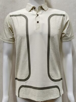Men’s Crastic Polo Tshirt – Modern Print
