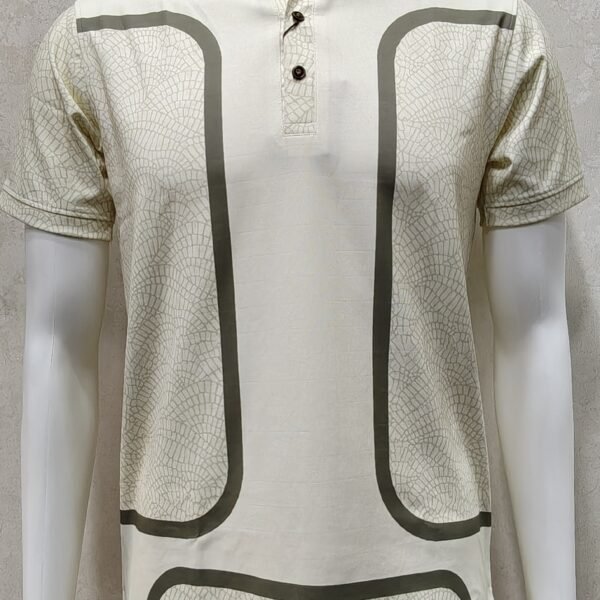 Men’s Crastic Polo Tshirt – Modern Print
