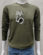  High 10 Olive Green Full‑Sleeve 
