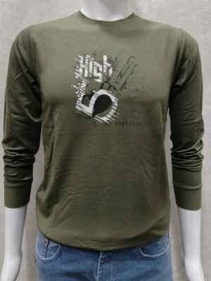  High 10 Olive Green Full‑Sleeve 