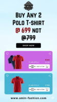 Buy 2 Polo Tshirts @699