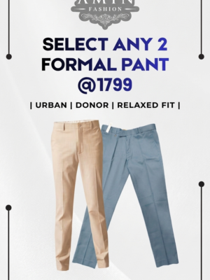 Buy 2 Relaxed Straight Formal in @1799