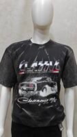 Men’s Acid Wash Graphic Printed T-Shirt