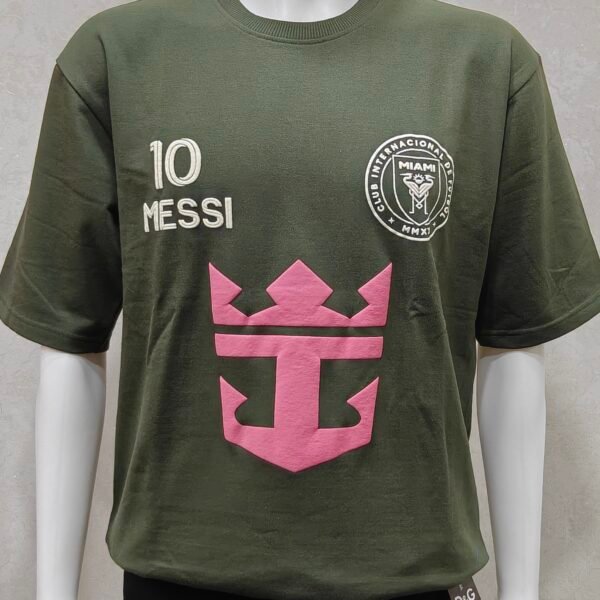 Men’s Mes_si 10 Miami Football T-Shirt