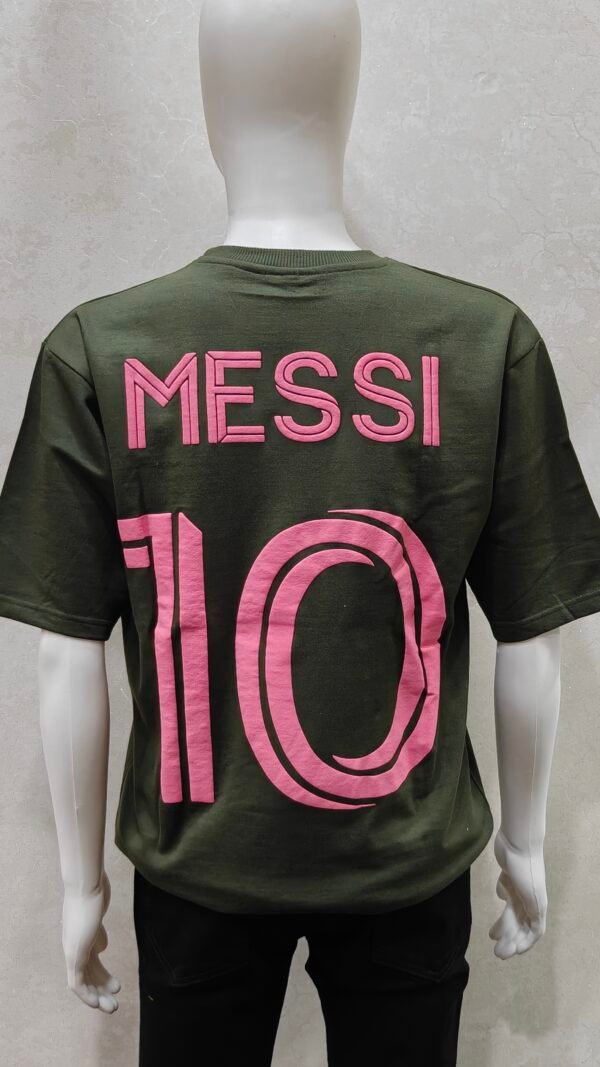 Men’s Mes_si 10 Miami Football T-Shirt